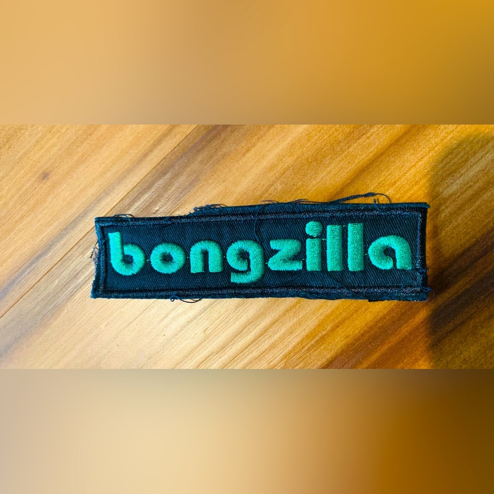 Bongzilla Black and Green Patch